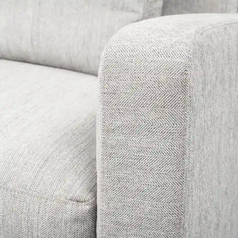 Beiges Zweisitzer-Sofa