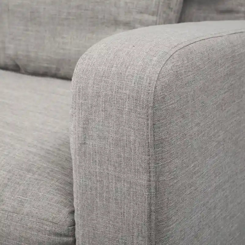 Beiges Zweisitzer-Sofa