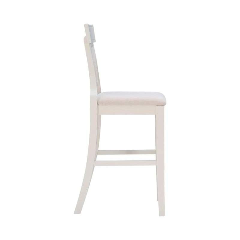 Handwoven Rattan Farmhouse Bar Stool