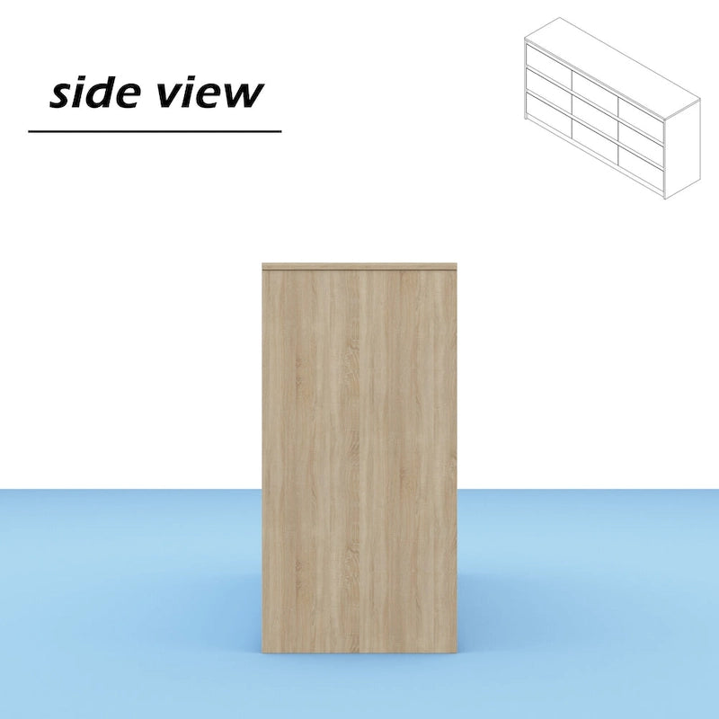 Schminktisch aus Massivholz - Schlafzimmer-Kommode