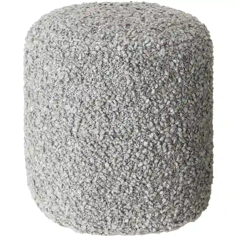 Polyester poef van 18 inch hoog