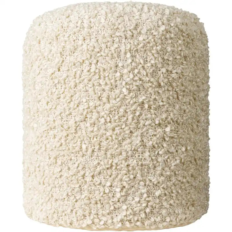 Polyester poef van 18 inch hoog