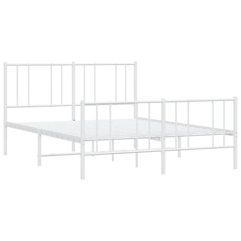 Metalen bedframe met hoofdbord, exclusief matras