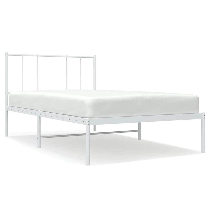 Metalen bedframe met hoofdbord, exclusief matras