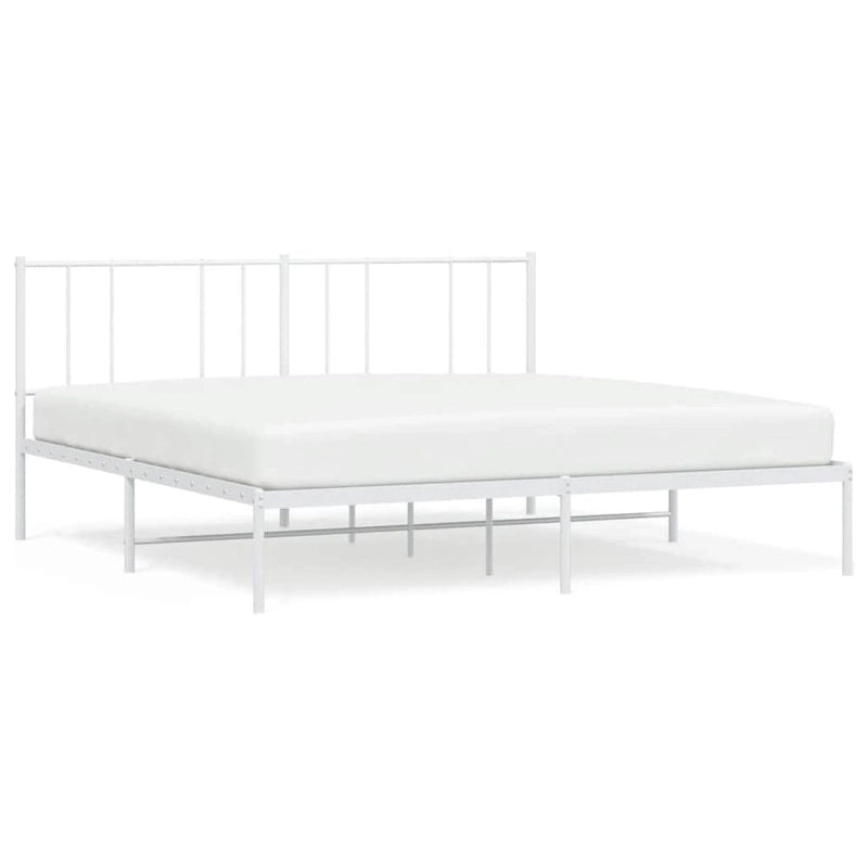 Metalen bedframe met hoofdbord, exclusief matras