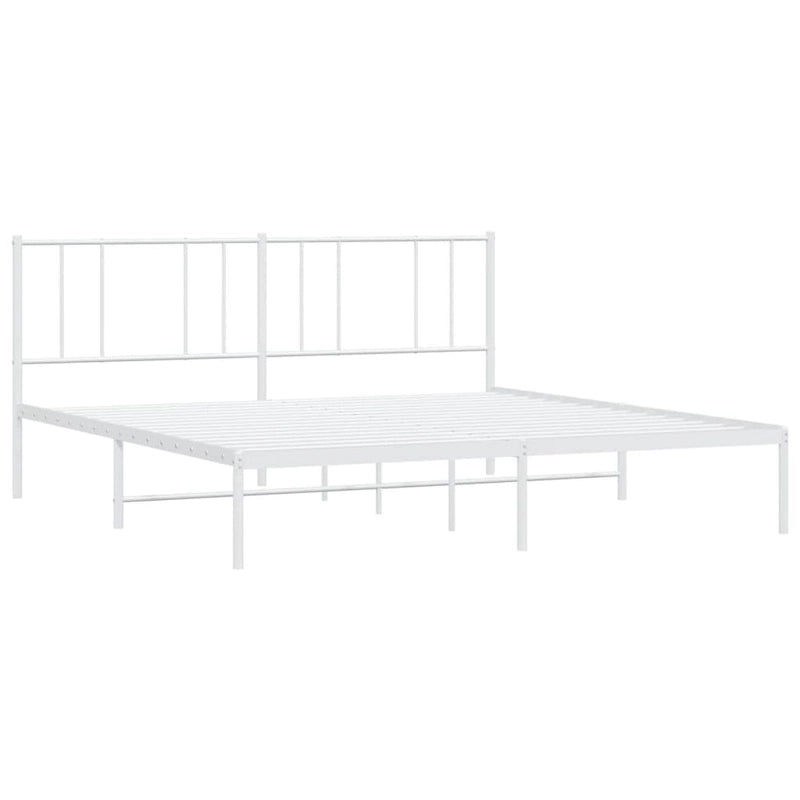 Metalen bedframe met hoofdbord, exclusief matras