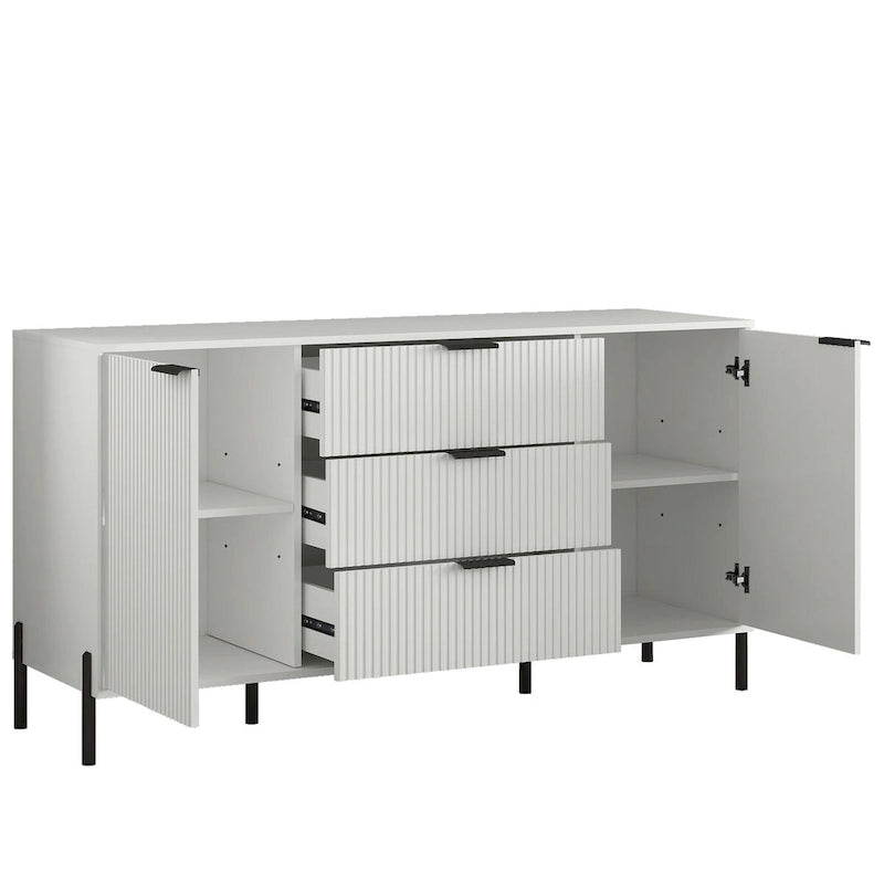 Premium opbergkast en ladekast van 58 inch - veelzijdig en stijlvol