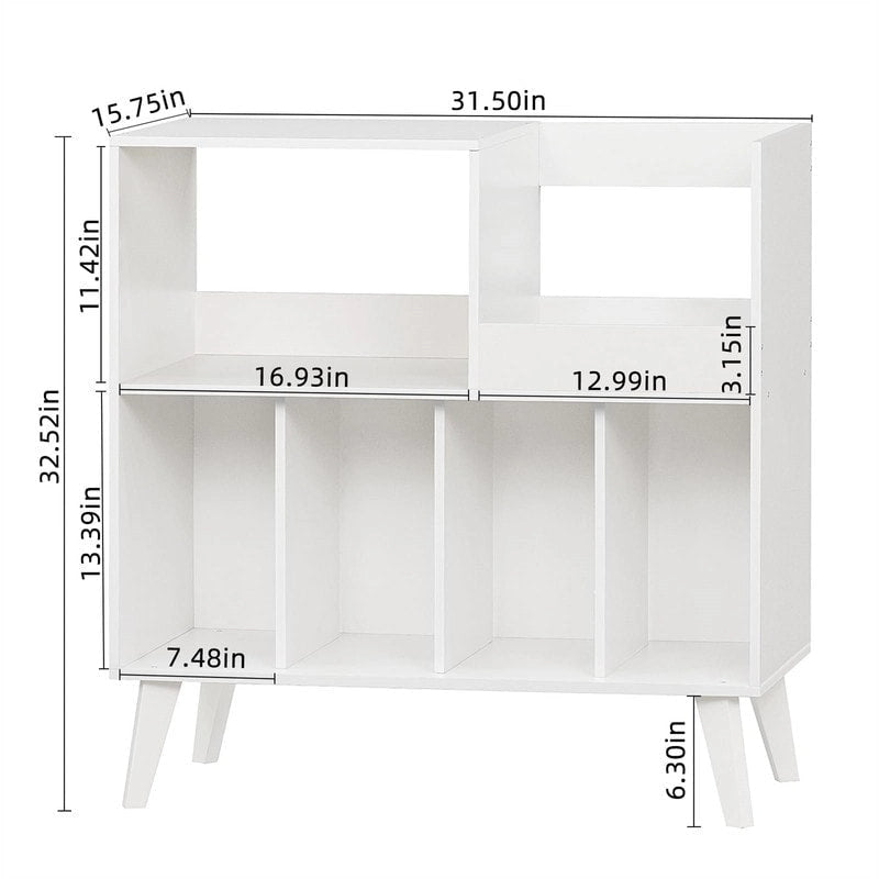 Grote platenspelerkast - 15.75D x 31.5W x 32.52H